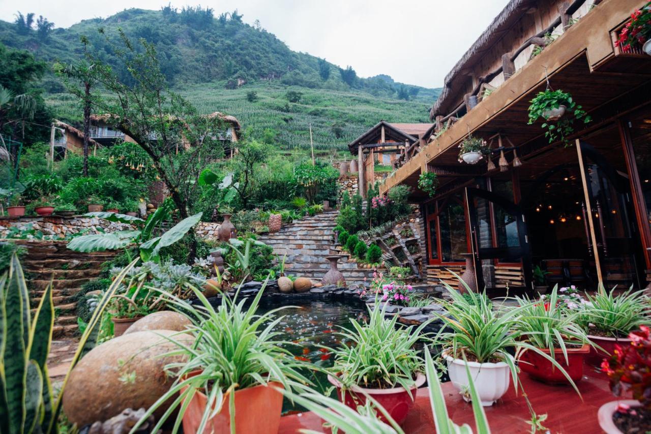 Отель Eco Palms House - Sapa Retreat Экстерьер фото