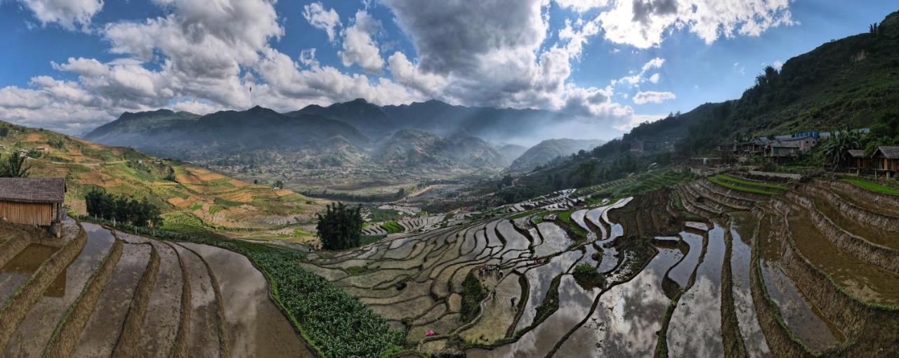 Отель Eco Palms House - Sapa Retreat Экстерьер фото