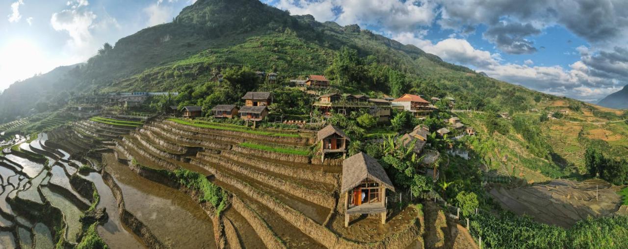 Отель Eco Palms House - Sapa Retreat Экстерьер фото