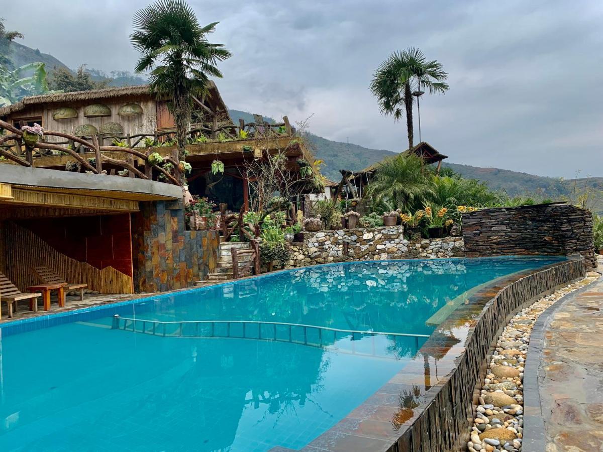Отель Eco Palms House - Sapa Retreat Экстерьер фото