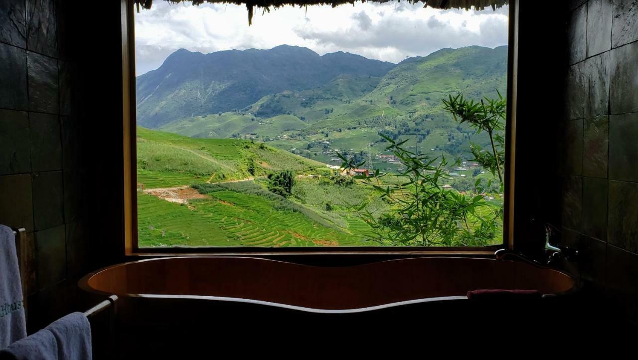 Отель Eco Palms House - Sapa Retreat Экстерьер фото